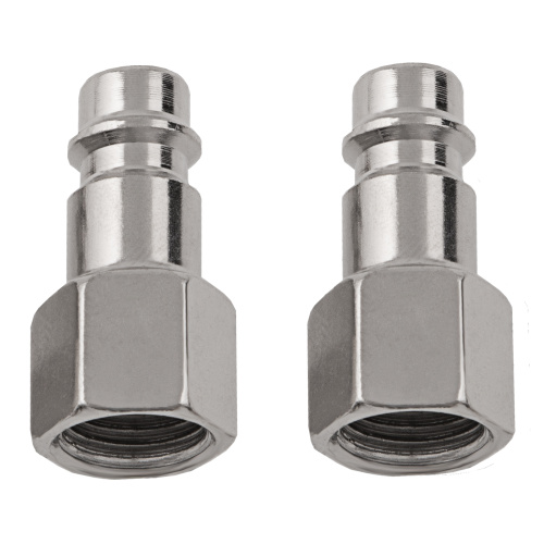 Ниппель универсальный быстросъемный ("папа") 1/4, внутренняя резьба, 2 шт, Stels по ценам производителя в Челябинске с доставкой по всей России