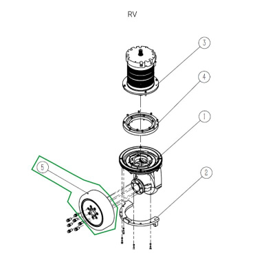 Ведущее колесо ричтрака RV, 343х120 мм, PU по ценам производителя в Челябинске с доставкой по всей России