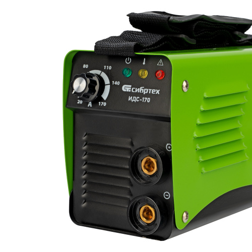 Аппарат инверторный дуговой сварки ИДС-170, 170 А, ПВ 80%, диаметр электрода 1.6-3.2 мм Сибртех по ценам производителя в Челябинске с доставкой по всей России