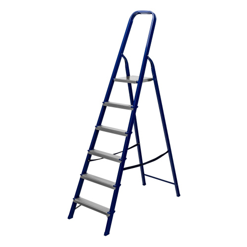 Стремянка, 6 ступеней, стальная, Сибртех по ценам производителя в Челябинске с доставкой по всей России