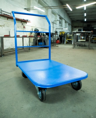 Тележка платформенная TOR ТП-2 (600х900) г/п 300 кг (125 мм) по ценам производителя в Челябинске с доставкой по всей России