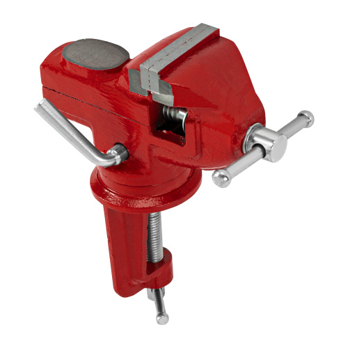 Тиски слесарные, 50 мм, настольные, поворотные, c наковальней MTX по ценам производителя в Челябинске с доставкой по всей России