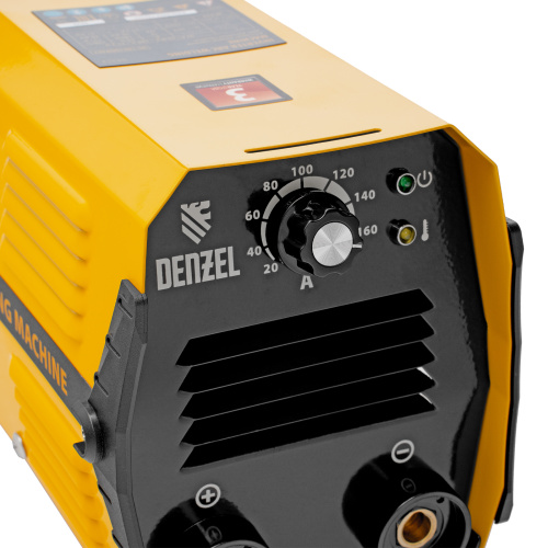 Аппарат инверторный дуговой сварки DS-180 Compact, 180 А, ПВ 70%, диаметр электрода 1.6-4 мм Denzel по ценам производителя в Челябинске с доставкой по всей России