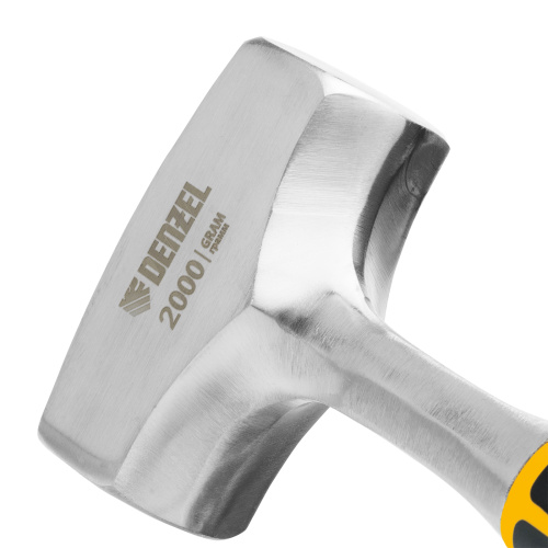 Кувалда 2 кг, цельнометаллическая, двухкомпонентная рукоятка Denzel по ценам производителя в Челябинске с доставкой по всей России