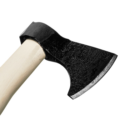 Топор кованый, в сборе, 700/950 г, деревянное топорище, 400 мм, таежный "Олень" по ценам производителя в Челябинске с доставкой по всей России