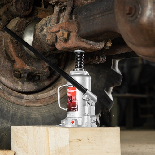 Домкрат гидравлический бутылочный, 15 т, высота подъема 230-460 мм Matrix по ценам производителя в Челябинске с доставкой по всей России