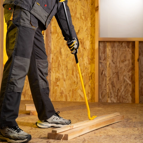 Лом-гвоздодер, 1200 мм, шестигранный 19 мм, окрашенный, сталь 65 Denzel по ценам производителя в Челябинске с доставкой по всей России