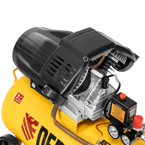 Компрессор воздушный прям. привод DCV1800/50, 1,8 кВт, 50 литров, 320 л/мин Denzel по ценам производителя в Челябинске с доставкой по всей России