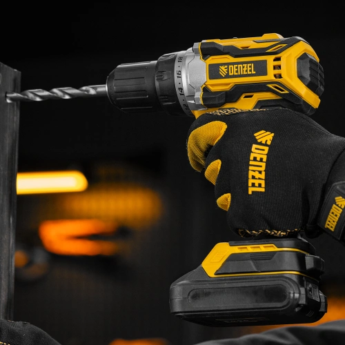 Дрель-шуруповерт аккумуляторная, бесщет. BLDL-18-0 Li-Ion, 18 В Denzel по ценам производителя в Челябинске с доставкой по всей России