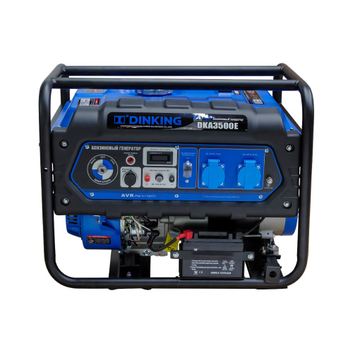 Генератор бензиновый Dinking DKA3500E (3.5кВт, электростартер, 7.5лс) по ценам производителя в Челябинске с доставкой по всей России