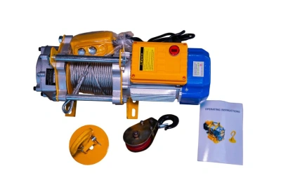 Лебедка электрическая  300/600кг  40/20м с канатом 220В алюминиевый корпус TOR KCD (TSA) купить в Москве с доставкой по всей России | ProtosMarket.ru