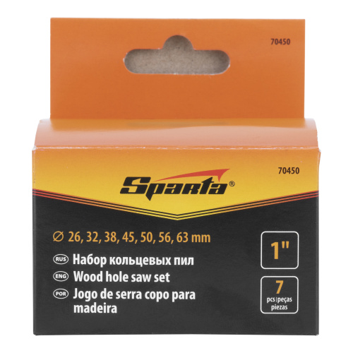 Пила кольцевая, D 26-63 мм, глубина пропила 1 Sparta по ценам производителя в Челябинске с доставкой по всей России