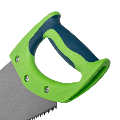 Ножовка по дереву "Зубец", 350 мм, 7-8 TPI, каленый зуб 2D, двухкомпонентная рукоятка Сибртех по ценам производителя в Челябинске с доставкой по всей России