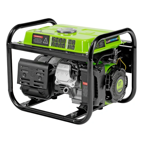 Генератор бензиновый БС-1200, 1 кВт, 230 В, четырехтактный, 5.5 л, ручной стартер Сибртех по ценам производителя в Челябинске с доставкой по всей России