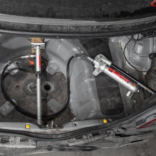 Растяжка гидравлическая, 10 т, набор из 17 предметов, 7 сменных насадок, в пластиковом кейсе Matrix по ценам производителя в Челябинске с доставкой по всей России