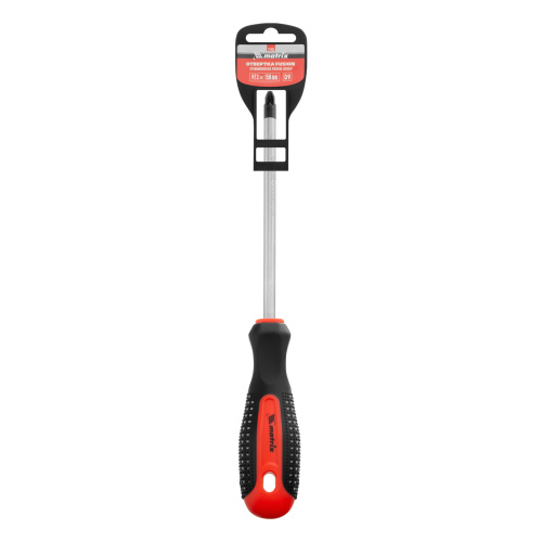 Отвертка Fusion, PZ3 x 150 мм, CrV, трехкомпонентная рукоятка "Anti slip" Matrix по ценам производителя в Челябинске с доставкой по всей России