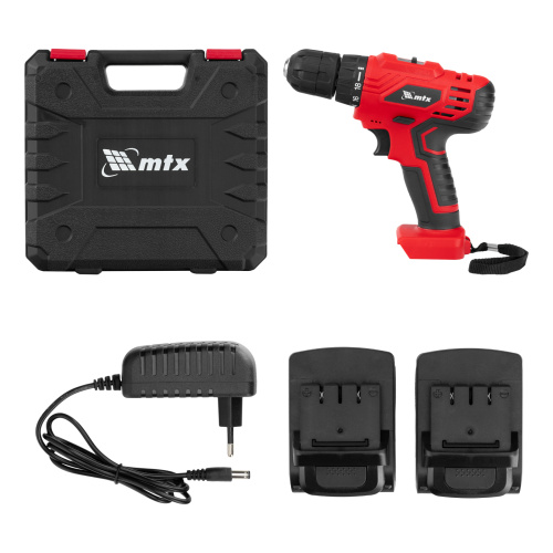 Дрель-шуруповерт аккумуляторная MCDL-12-02, Li-Ion, 12 В, 2 акк. MTX по ценам производителя в Челябинске с доставкой по всей России