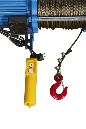 Лебедка электрическая  500 кг 100 м с канатом 220 В TOR KCD по ценам производителя в Челябинске с доставкой по всей России