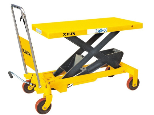 Стол подъемный передвижной 500 кг 340-900 мм (855х500 мм) XILIN SP500 по ценам производителя в Челябинске с доставкой по всей России