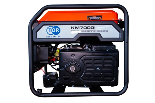 Генератор бензиновый инверторный 7,0 кВт 220В 25 л с электростартером TOR KM7000i по ценам производителя в Челябинске с доставкой по всей России