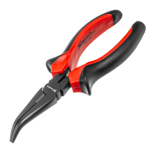 Длинногубцы изогнутые Black Nickel, 160 мм, двухкомпонентные рукоятки Matrix по ценам производителя в Челябинске с доставкой по всей России