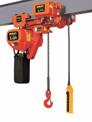1т 9м УСВ таль цепная ТЭЦ OCALIFT 01-01LHS 380в передвижная односкоростная купить в Москве с доставкой по всей России | ProtosMarket.ru