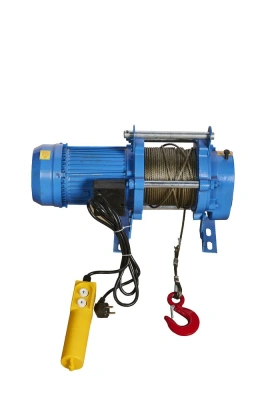 Лебедка электрическая  300 кг  70 м с канатом 220 В TOR KCD по ценам производителя в Челябинске с доставкой по всей России