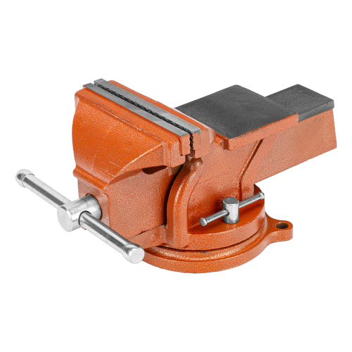 Тиски слесарные, 150 мм, поворотные, с наковальней Sparta по ценам производителя в Челябинске с доставкой по всей России