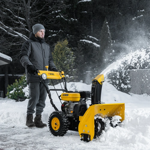 Гибридная снегоуборочная машина с функц. подметания SWB-600, 212 сс, руч. старт, 2 насадки Denzel по ценам производителя в Челябинске с доставкой по всей России
