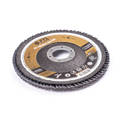 Круг лепестковый для шлифования по металлу FTL Excel 29 125 х 22,2 мм P80 купить в Москве с доставкой по всей России | ProtosMarket.ru