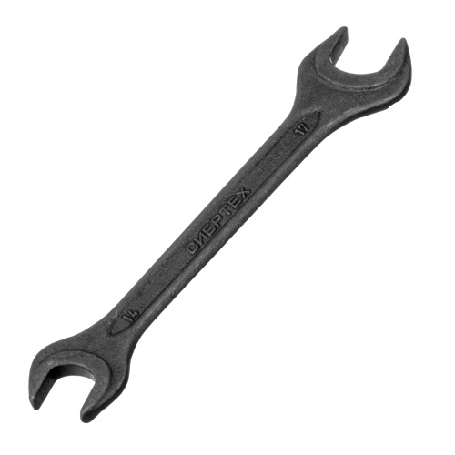 Ключ рожковый,14 х 17 мм, CrV, фосфатированный Сибртех по ценам производителя в Челябинске с доставкой по всей России