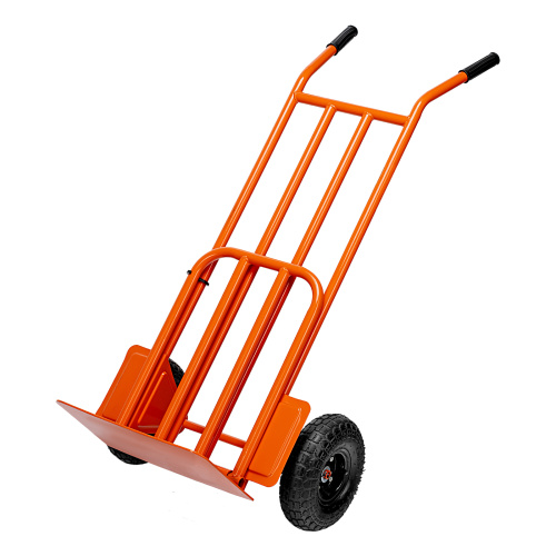 Тележка ручная 2-х колесная, усиленная, г/п 250кг, откидная платформа 530х400мм Сибртех по ценам производителя в Челябинске с доставкой по всей России