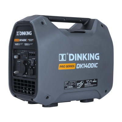 Генератор бензиновый инверторный Dinking DK1400iC (1,4 кВт, 230В/50 Гц, DK 145F/P-1, бак 2.5л) по ценам производителя в Челябинске с доставкой по всей России