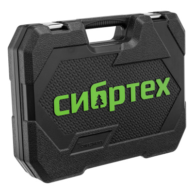 Набор инструментов, 1/2", 1/4", пластиковый кейс 76 предметов Сибртех по ценам производителя в Челябинске с доставкой по всей России