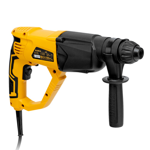 Перфоратор электрический RH-1050-26, SDS-plus, 1050 Вт, 3.2 Дж, 3 плюс 1 режим Denzel по ценам производителя в Челябинске с доставкой по всей России
