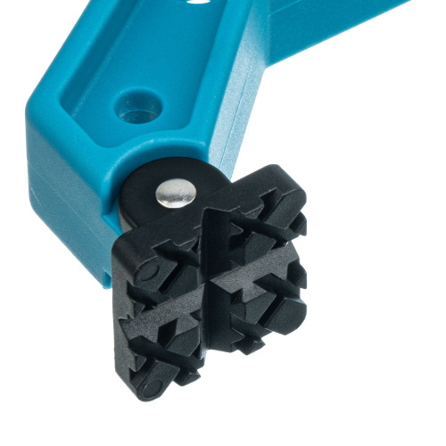 Струбцина клещеобразная 4, пластиковый корпус, храповой механизм жесткой фиксации, 100 мм Gross по ценам производителя в Челябинске с доставкой по всей России