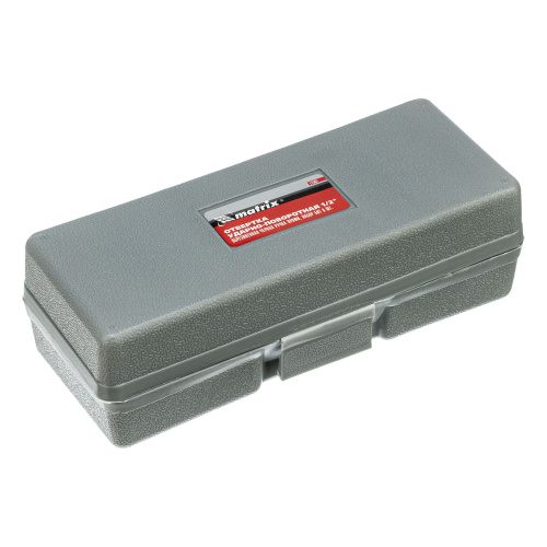 Отвертка ударно-поворотная 1/2, набор бит, 6 шт, черная ручка Профи, пластиковый бокс Matrix по ценам производителя в Челябинске с доставкой по всей России