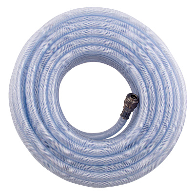 Шланг пневматический ПВХ, 10 x 16 мм, 18 бар, армированный, прозрачный, быстросъемное соединение, 30 м Stels по ценам производителя в Челябинске с доставкой по всей России