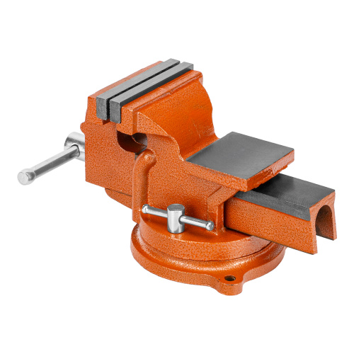 Тиски слесарные, 100 мм, поворотные, с наковальней Sparta по ценам производителя в Челябинске с доставкой по всей России