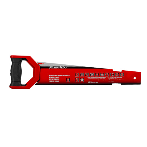 Ножовка по дереву UNIVERSAL, 400 мм, две рабочие кромки 13-14 TPI и 7-8 TPI, тефлоновое покрытие Matrix по ценам производителя в Челябинске с доставкой по всей России