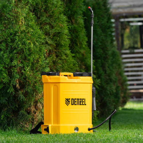Опрыскиватель ранцевый аккумуляторный D-12LA, 12 л, 12 В, 8 Ач Denzel по ценам производителя в Челябинске с доставкой по всей России