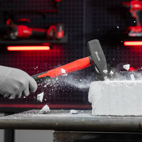 Молоток слесарный optimal, 1000 г, фибергласовая обрезиненная рукоятка, квадратный боек Matrix по ценам производителя в Челябинске с доставкой по всей России