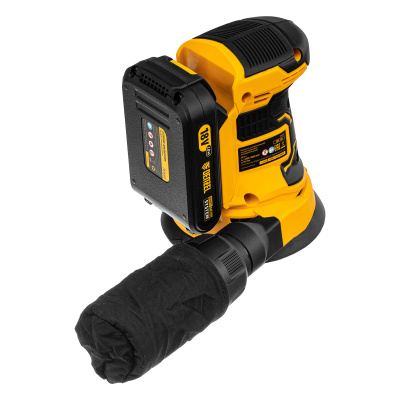 Машина шлифовальная эксцентриковая аккумуляторная COS-125, 18В Li-Ion Denzel по ценам производителя в Челябинске с доставкой по всей России