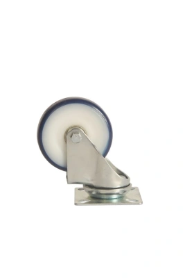 Колесо аппаратное поворотное SCv 92 75 мм (синяя резина) по ценам производителя в Челябинске с доставкой по всей России