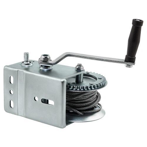 Лебедка шестеренчатая, тяга 0.8 т, тросовая Matrix по ценам производителя в Челябинске с доставкой по всей России