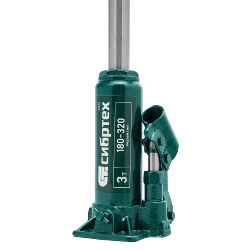 Домкрат гидравлический бутылочный, 3 т, 180-320 мм, в пласт. кейсе Сибртех по ценам производителя в Челябинске с доставкой по всей России