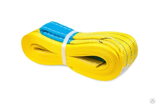 Буксир текстильный ленточный TOR БТЛ 70,0 т 6,0 м (петля-петля) по ценам производителя в Челябинске с доставкой по всей России