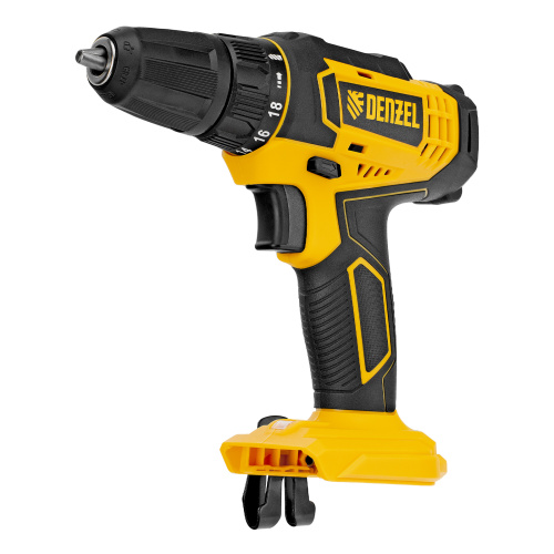 Дрель-шуруповерт аккумуляторная CDL-18-0, Li-Ion, 18 В Denzel по ценам производителя в Челябинске с доставкой по всей России