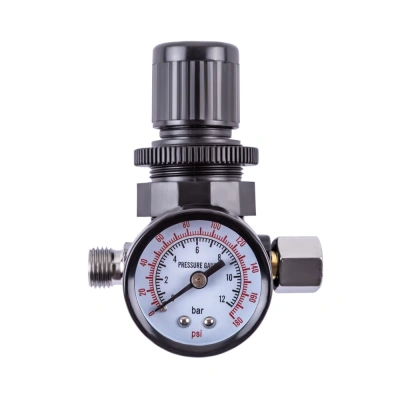 Регулятор давления со встроенным манометром 10 бар, 1/4" AERO по ценам производителя в Челябинске с доставкой по всей России