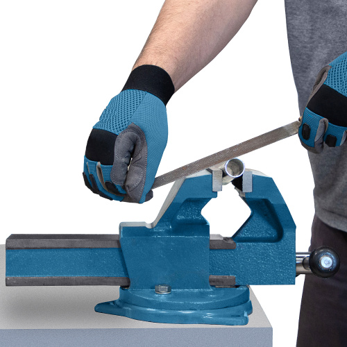 Тиски слесарные, 125 мм, поворотные (Глазов) по ценам производителя в Челябинске с доставкой по всей России